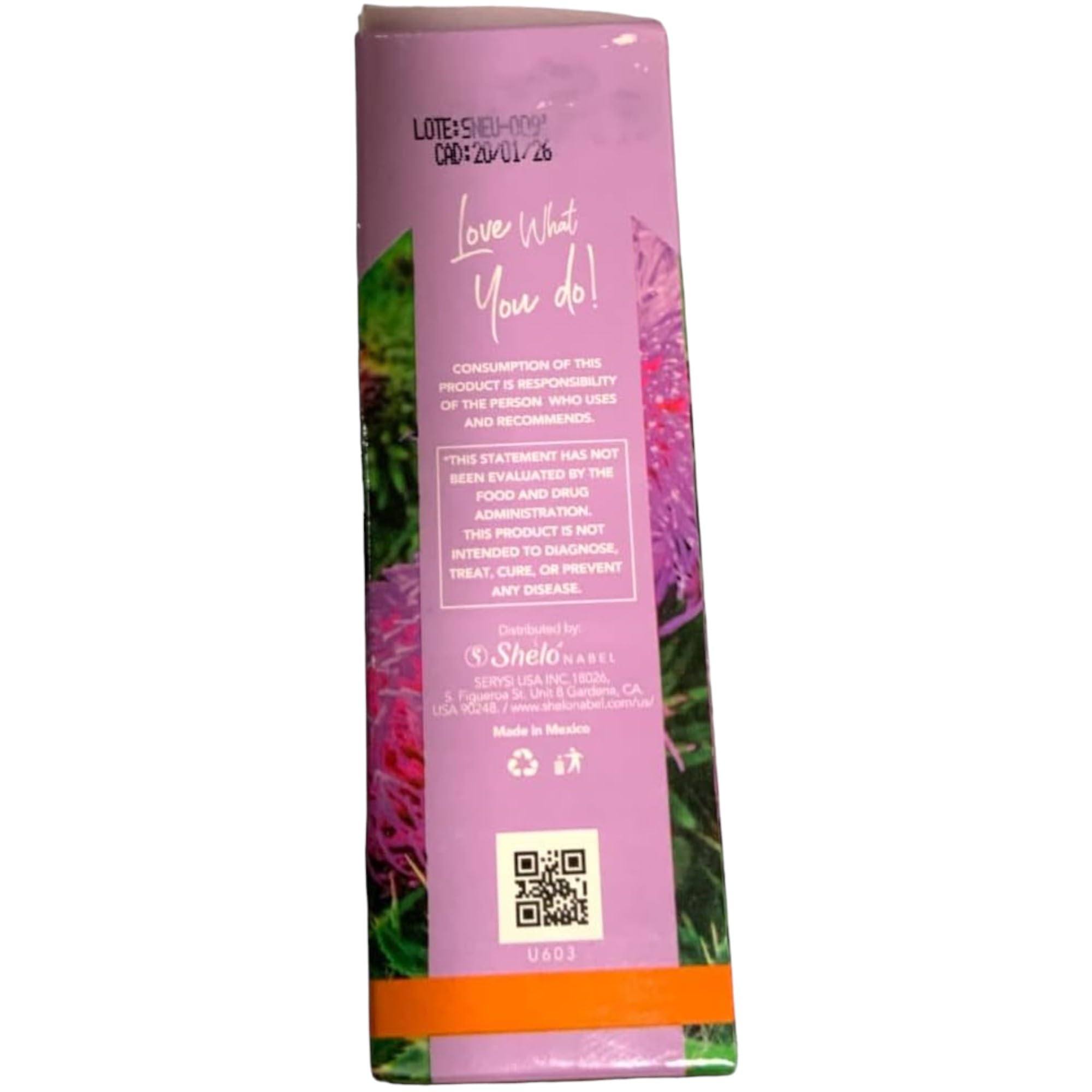Herbal extracts of milk thistle and artichoke for Sheló NABEL drops