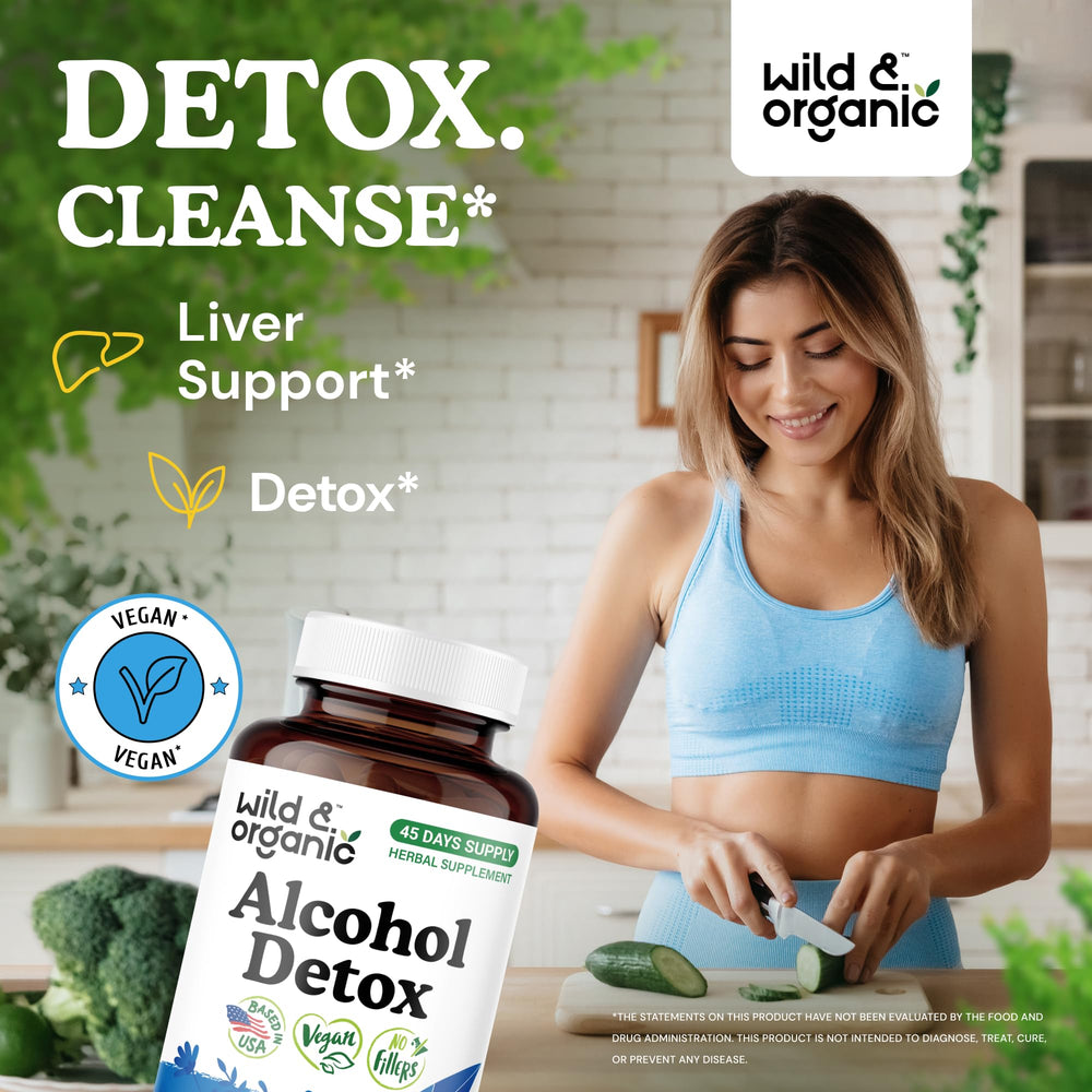 Herbal detox blend with milk thistle, dandelion, and chanca piedra