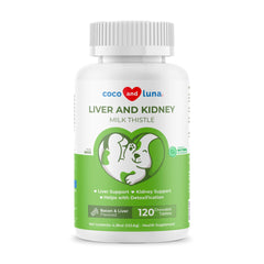 Milk Thistle for Dogs bottle label