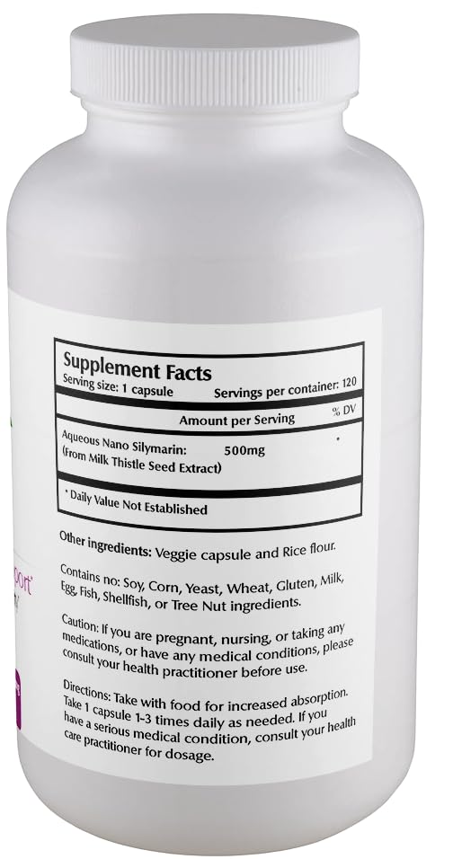 Close up of milk thistle silymarin flavonolignans silybin silydianin silychristin