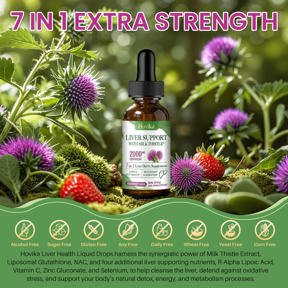Milk thistle, NAC, and glutathione ingredients visual