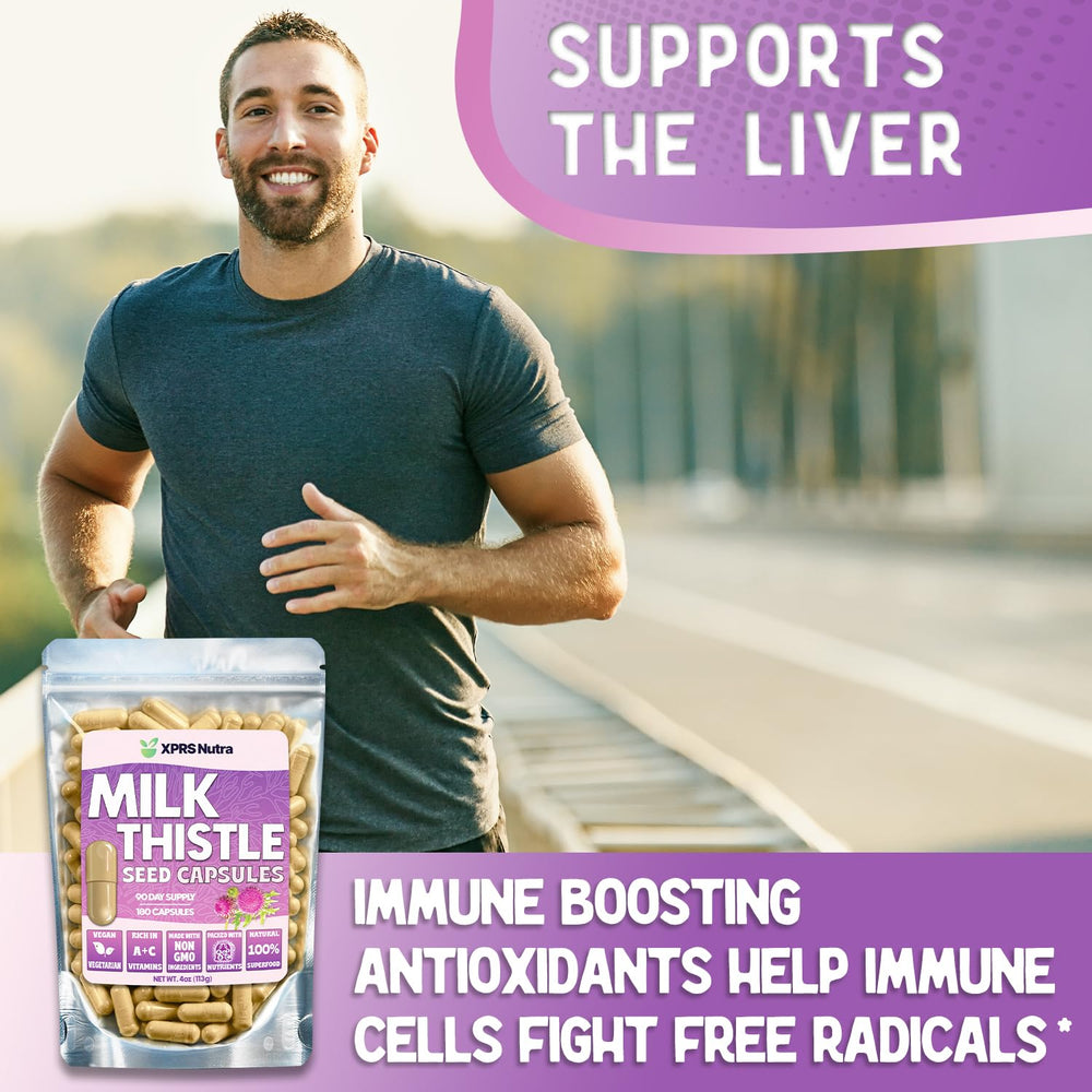 Silymarin-rich Milk Thistle supplement