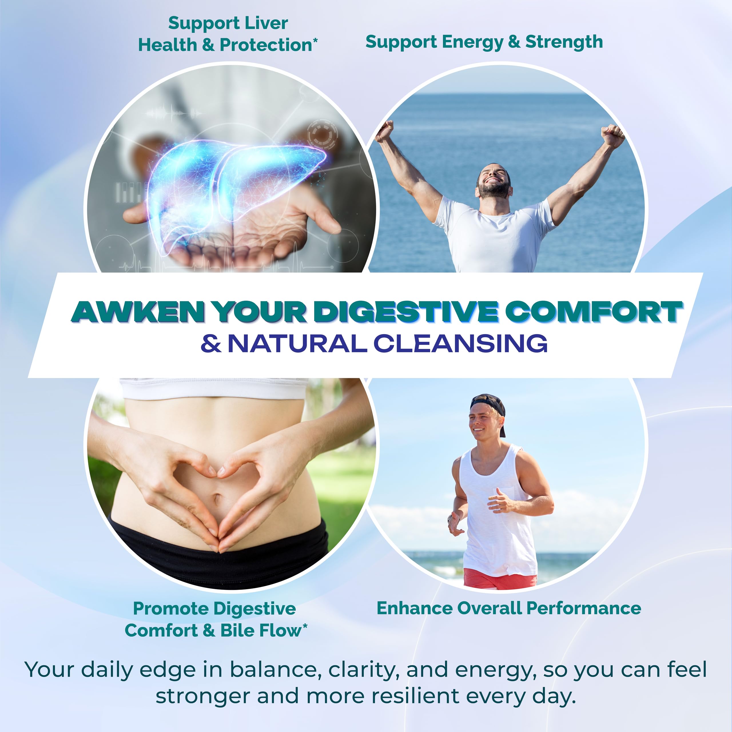 Milk thistle and selenium for liver support