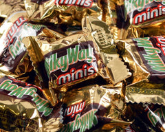 Milky Way Bite Size Candy Bars 3 lb bag for sharing and movie night snacking.