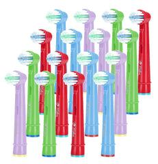 Milos kids toothbrush heads 16-pack