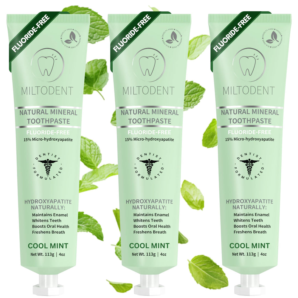 MILTODENT toothpaste with 15% micro-hydroxyapatite hero image