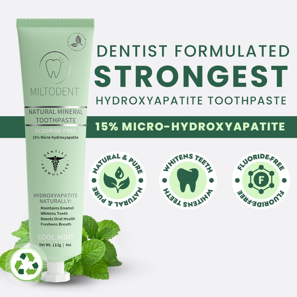Best-taste natural MILTODENT toothpaste flavor
