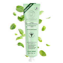 MILTODENT Hydroxyapatite toothpaste tube with 15% micro-hydroxyapatite