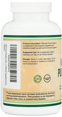 Healthy digestive system concept with capsules