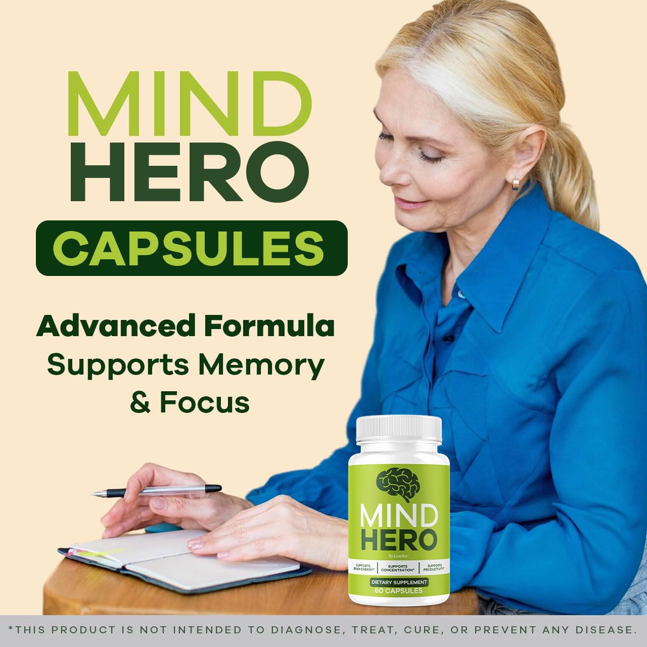 Mind Hero Capsules 3-Pack front label