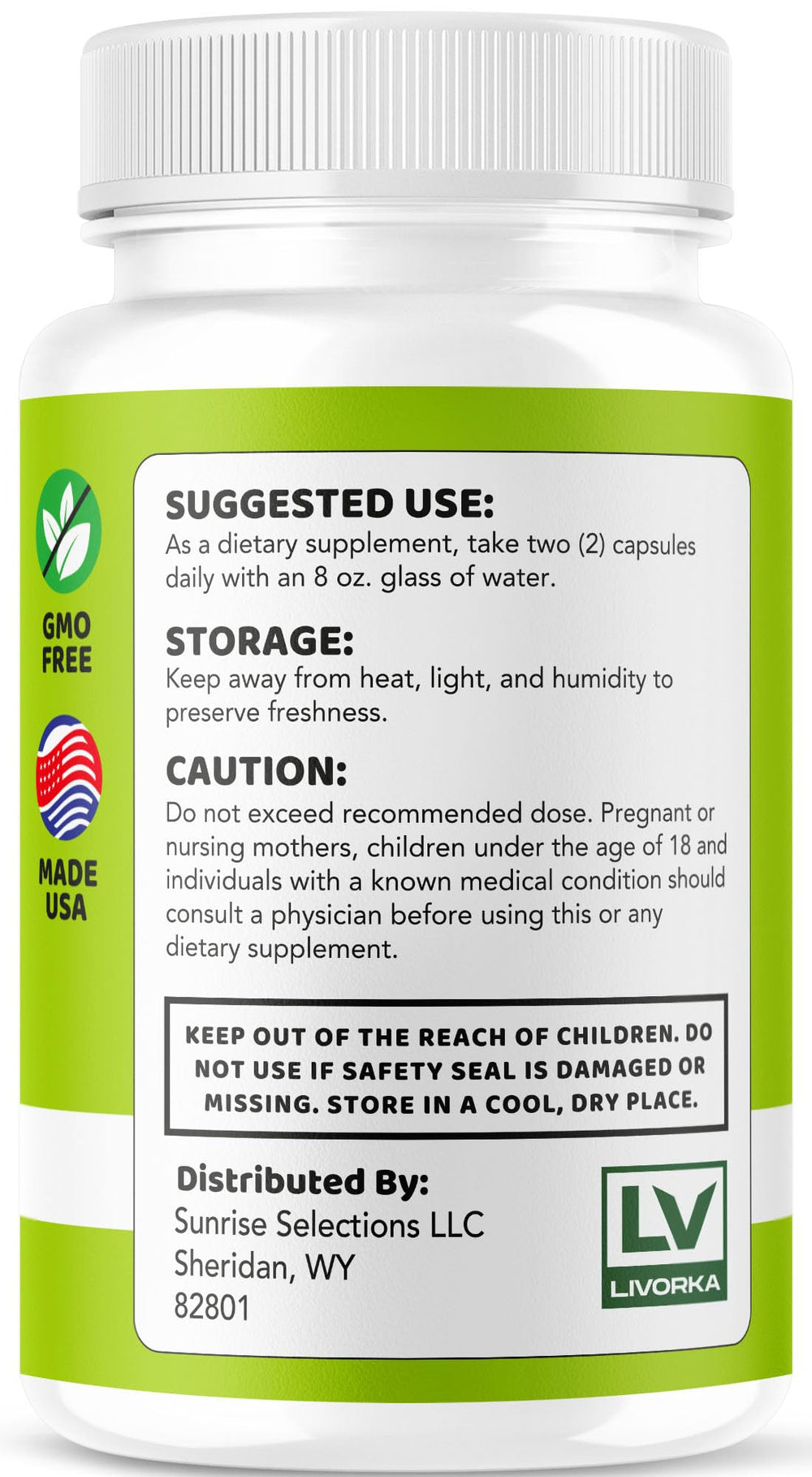 Mind Hero Capsules packaging and bottle set