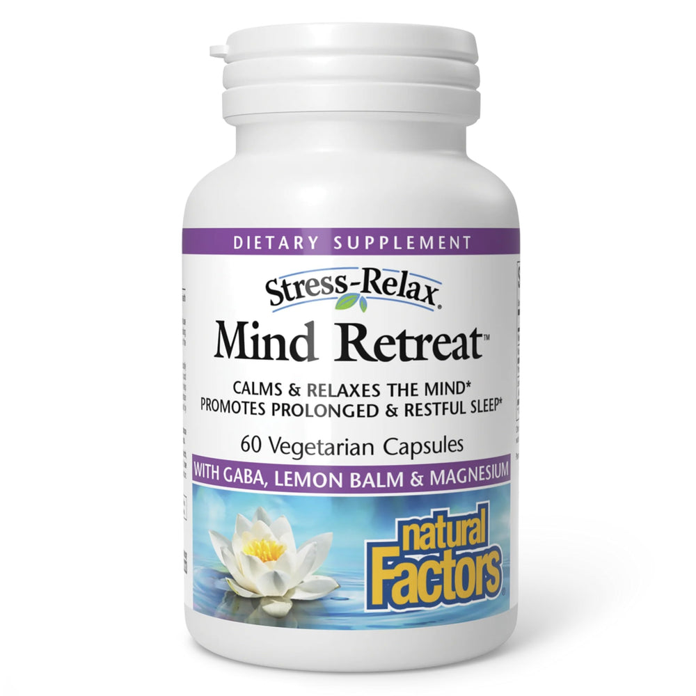 Mind Retreat 60 vegetarian capsules bottle