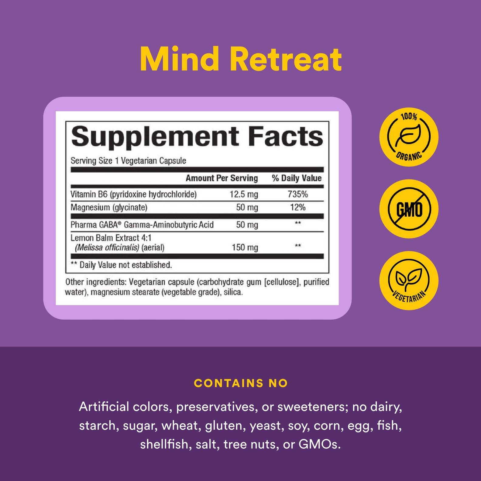 Sleep support and restfulness with Mind Retreat