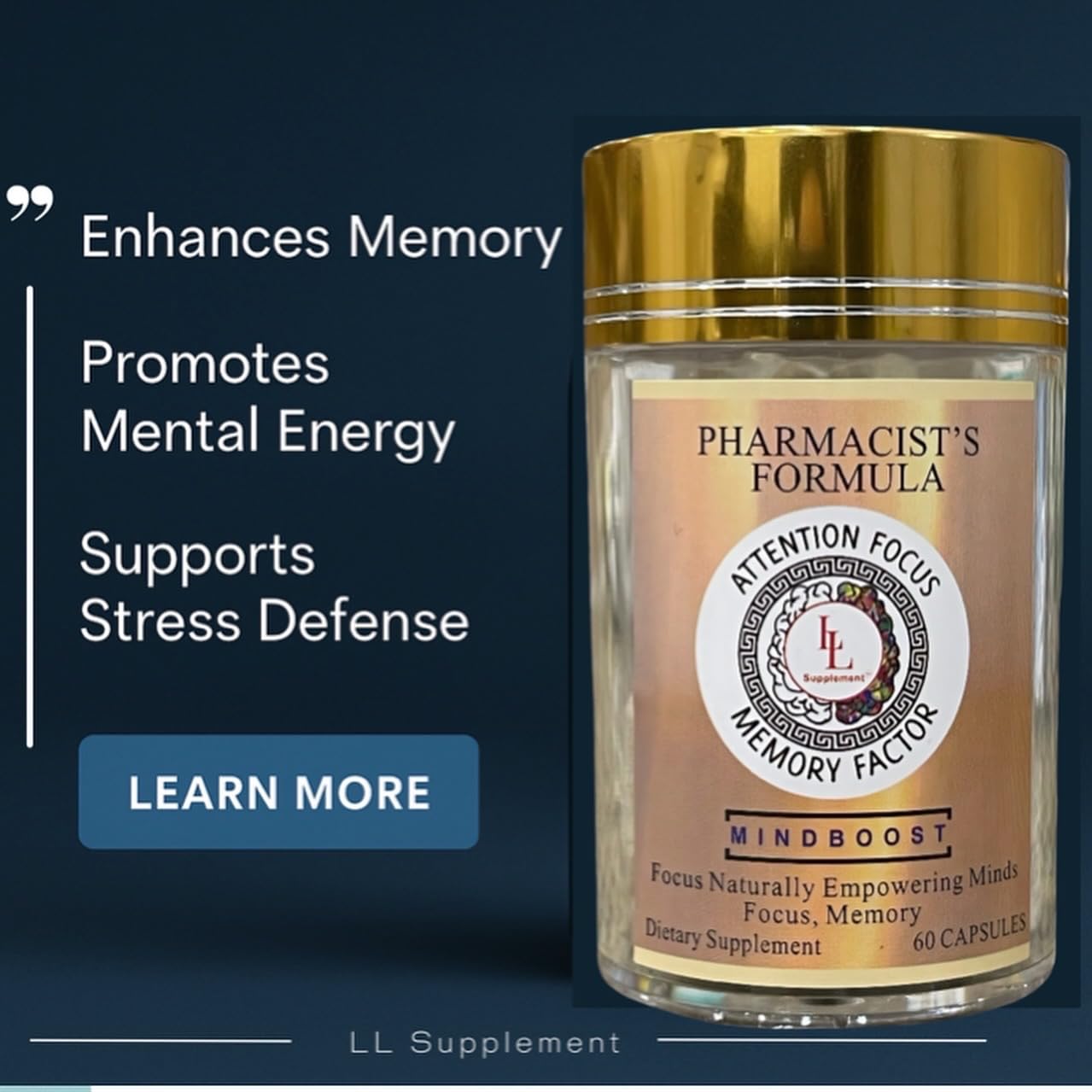 Cistanche extract symbol representing memory and learning support.