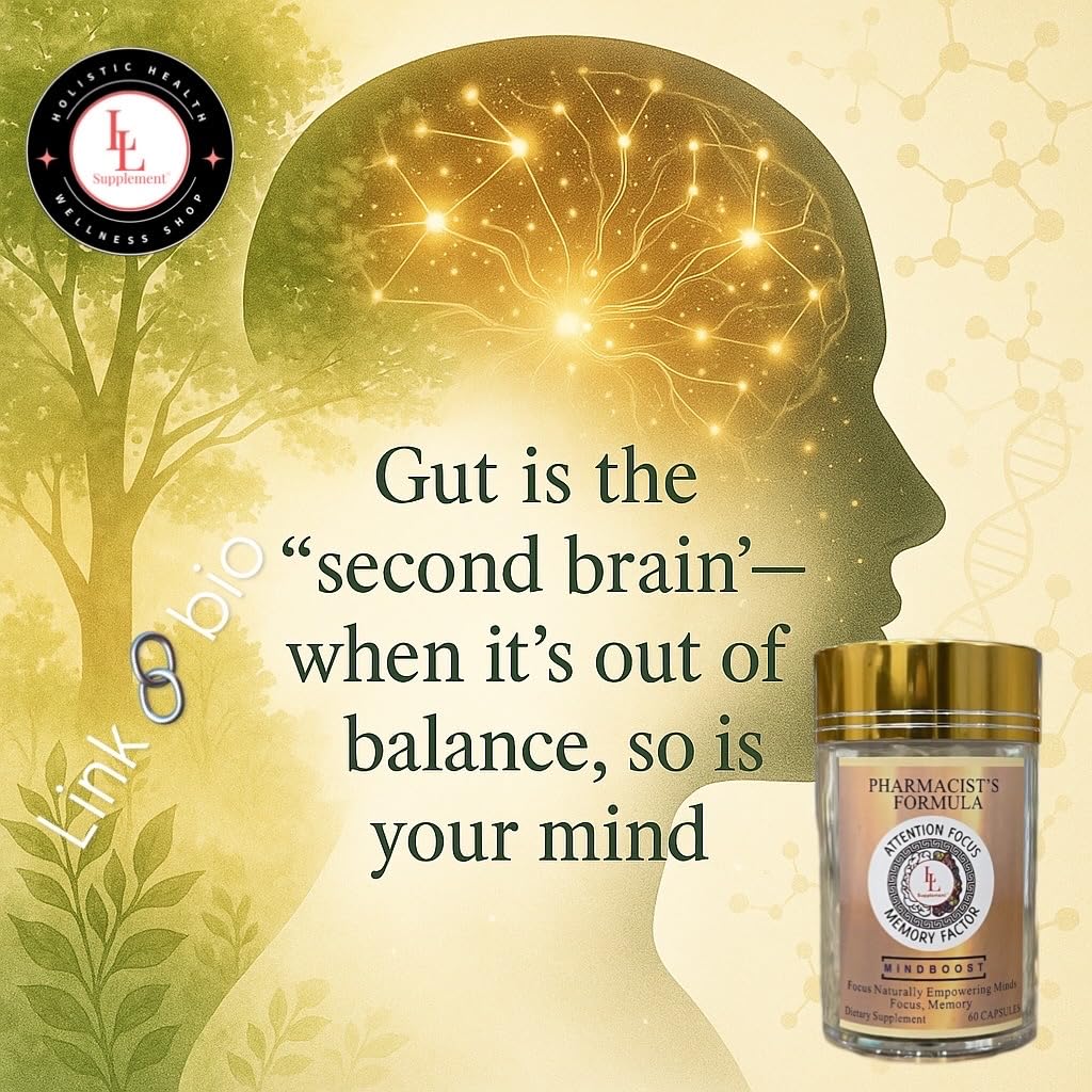 Vitamin B Complex capsules illustrating energy production for the brain.