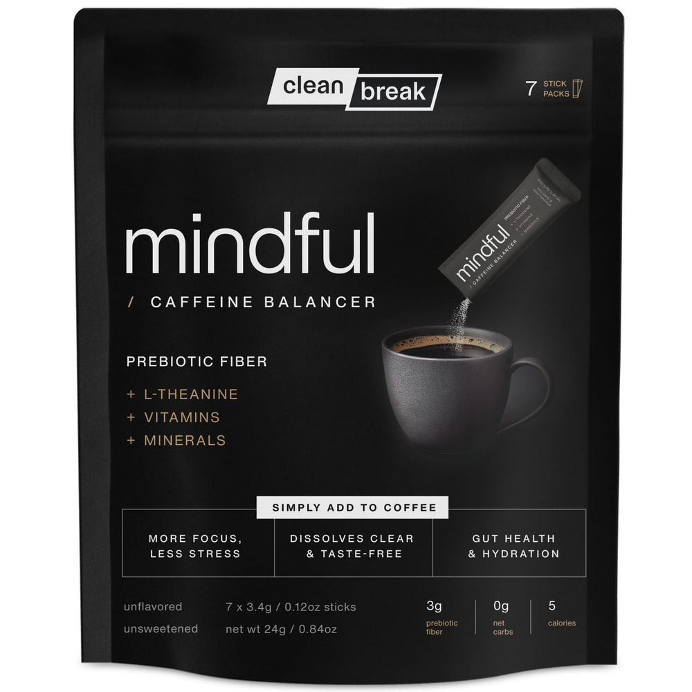 Mindful Tasteless Prebiotic Fiber for coffee packaging