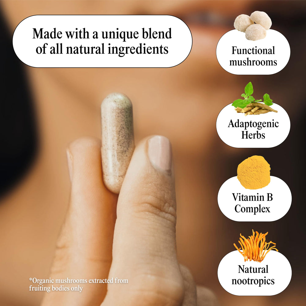 Mindhoney DOSE 60 count product back panel