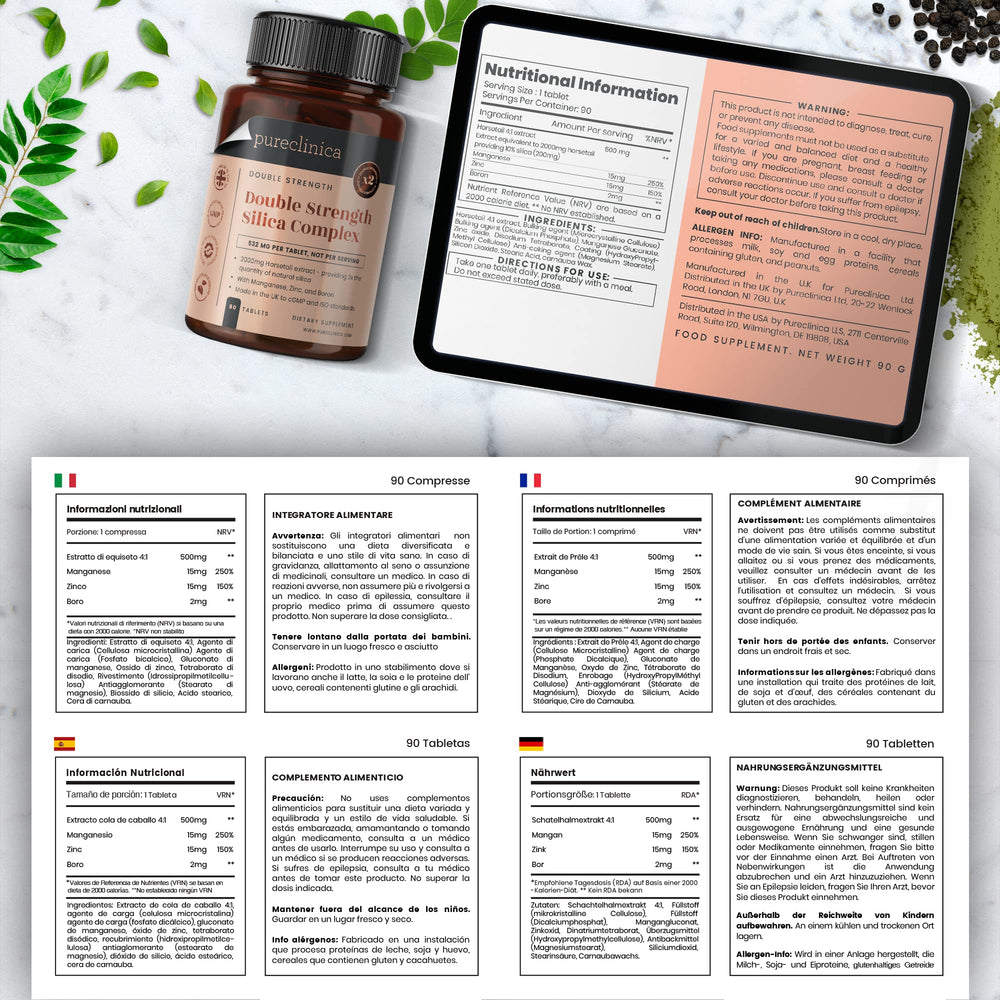 Mineral blend with manganese, boron and zinc