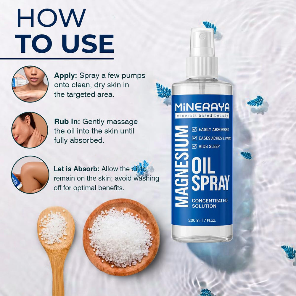 Close-up of spray nozzle on Mineraya Magnesium Oil Spray 7oz
