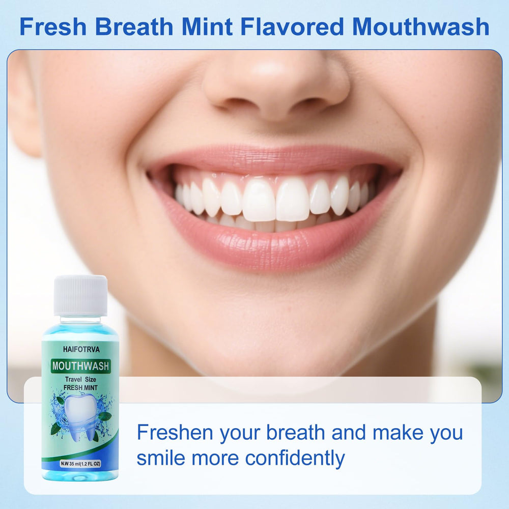 Mini mouthwash (35ml) – mint flavor, 50-pack