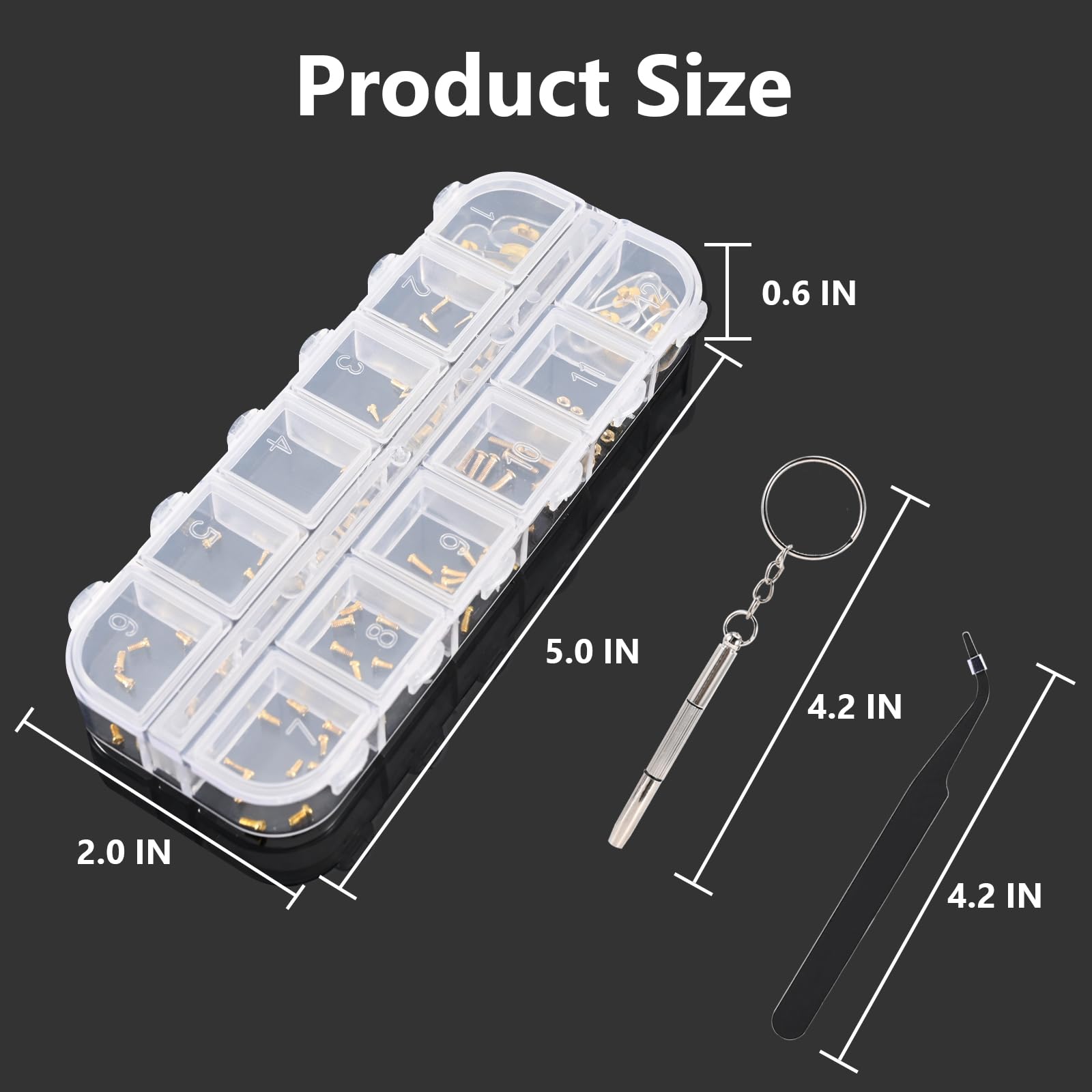 3-in-1 mini screwdriver for glasses