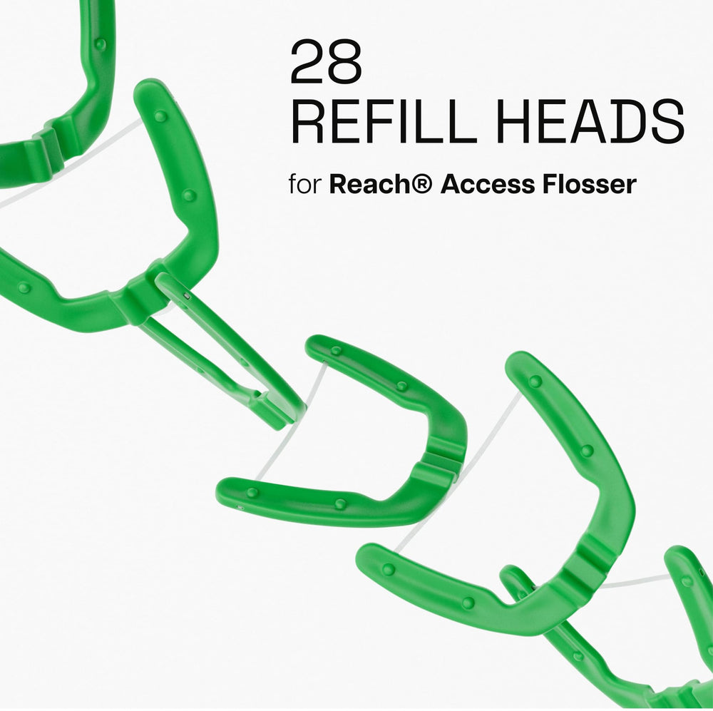 Mint refill heads for Reach flosser