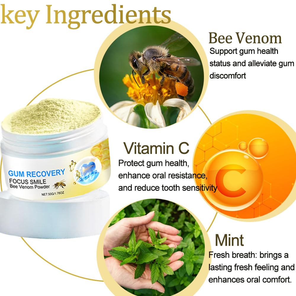 Mint and vitamin C ingredients illustration