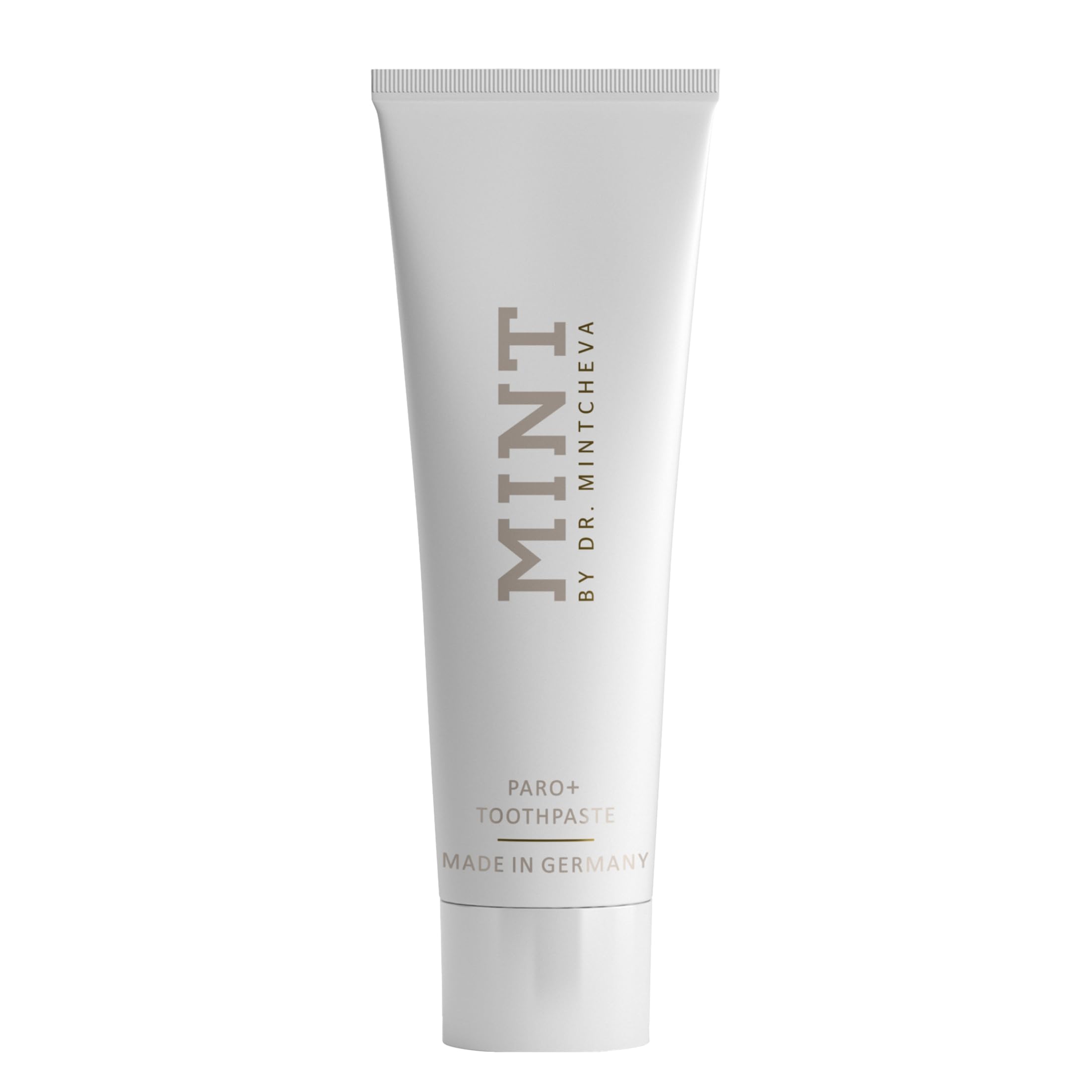 MINT PARO+ toothpaste tube and packaging