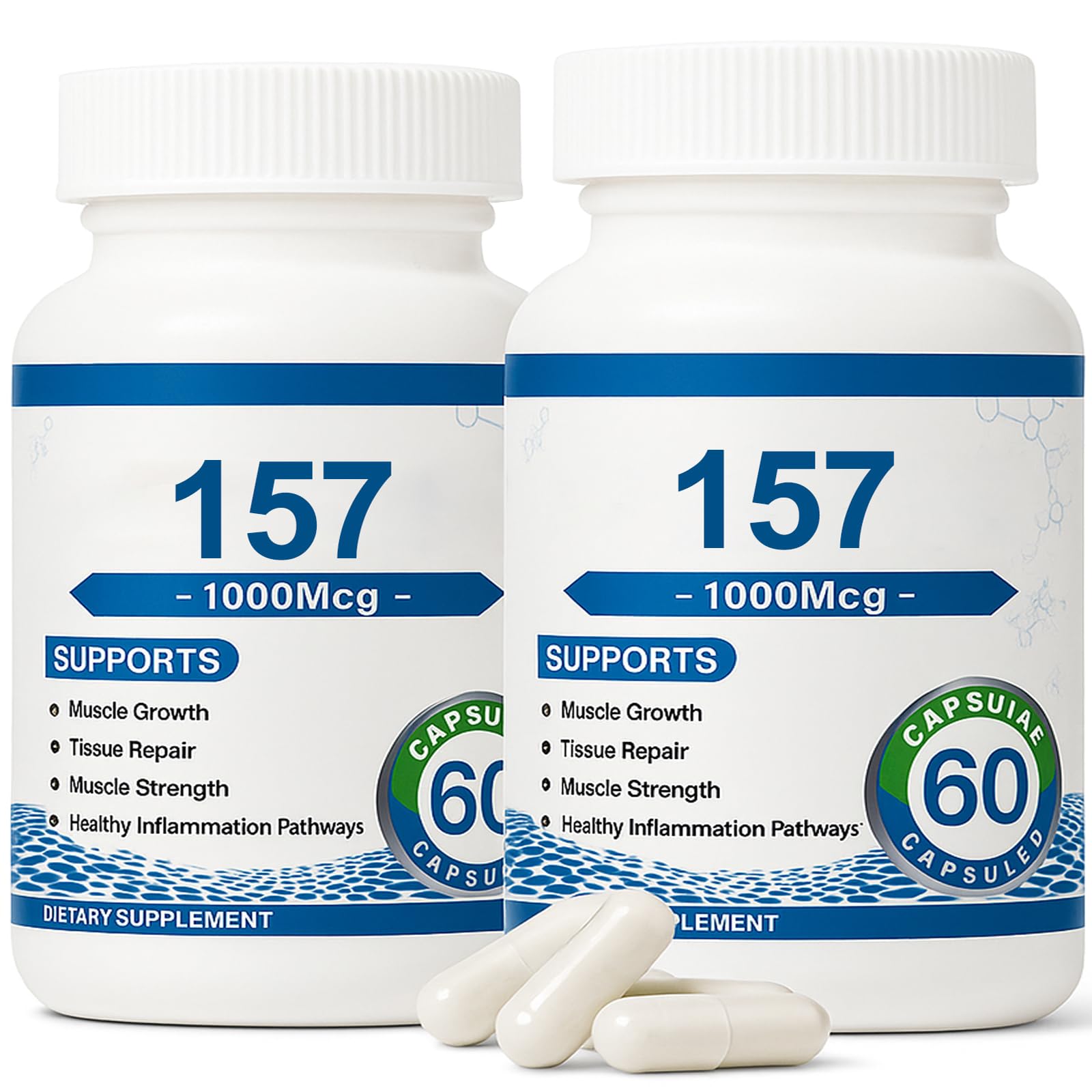 Minyang Collagen Peptide Capsules 157 bottle front label