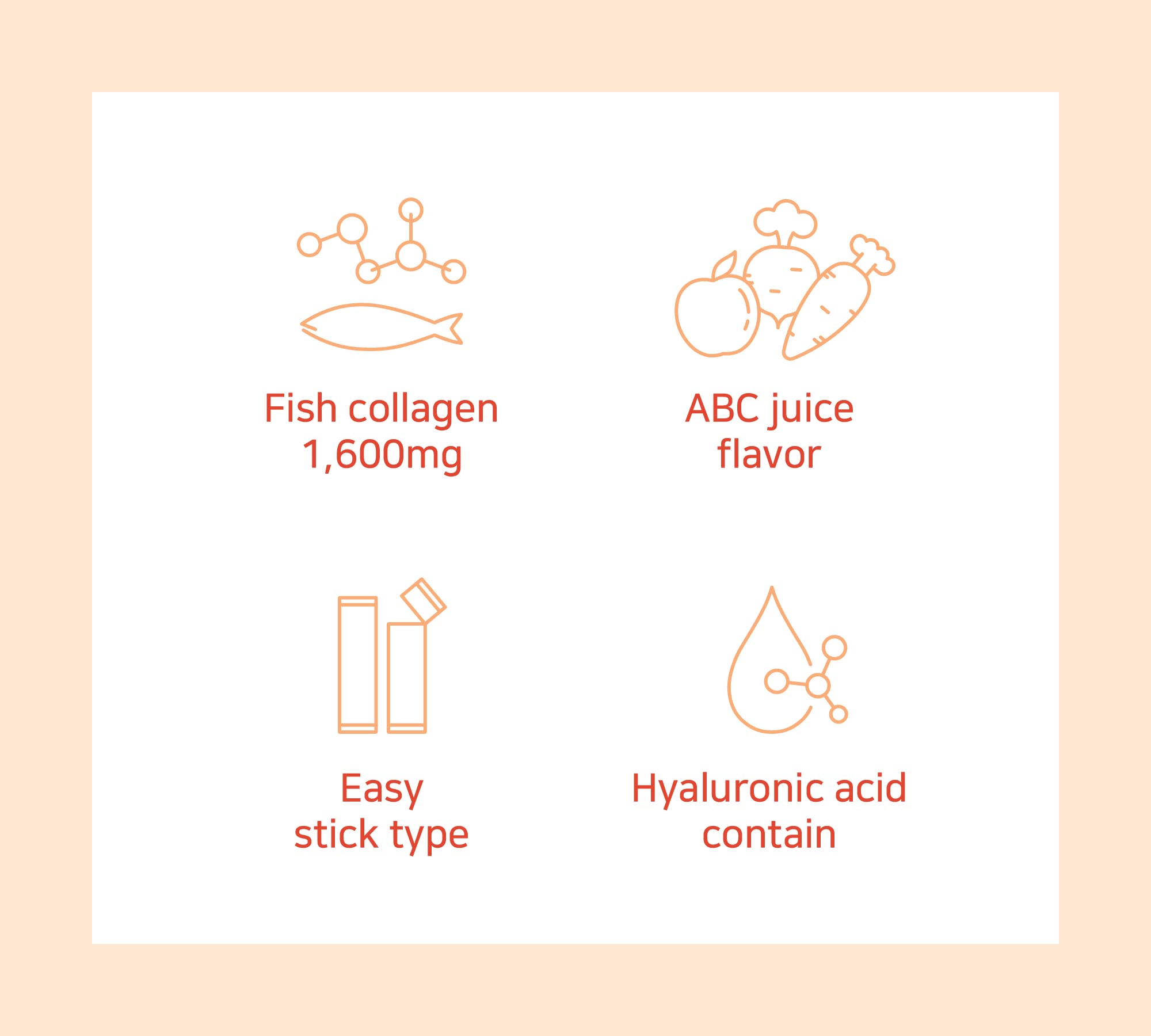 Serving suggestion: consume 1 jelly stick per day