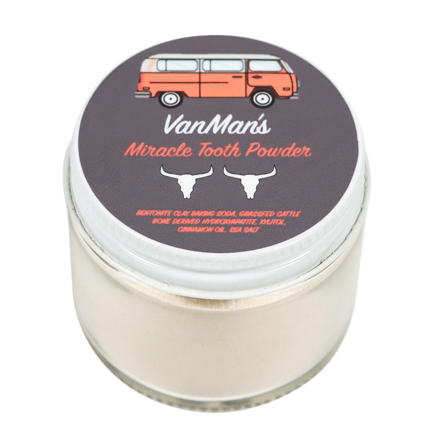 Miracle Tooth Cleaning Powder product packaging and label