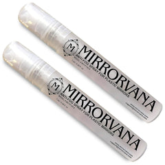 MIRRORVANA anti fog spray two bottles front view