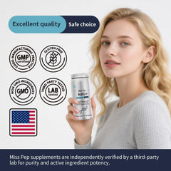 NAD+ energy support ingredients on label