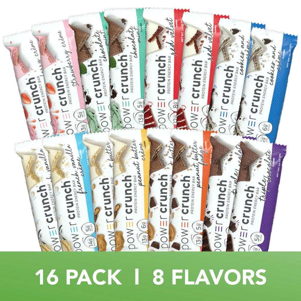 Mission Nutrition Power Crunch Peanut Butter Fudge bar offers rich flavor with protein support.