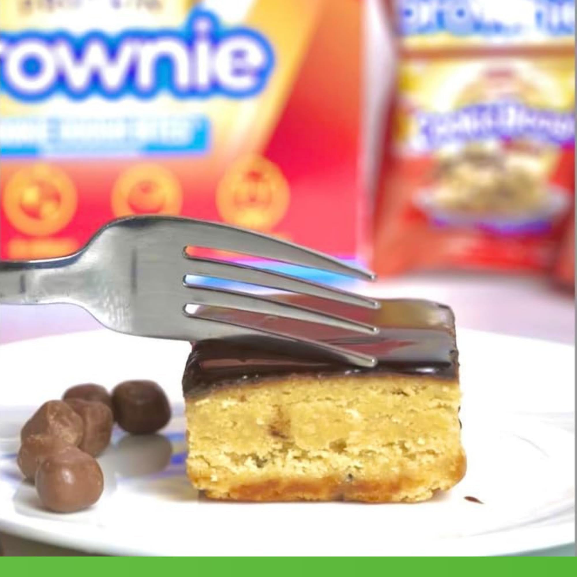 Mission Nutrition Prime Bites variety display showcases flavors like glazed cinnamon roll, blondie, cookie dough, peanut butter cups