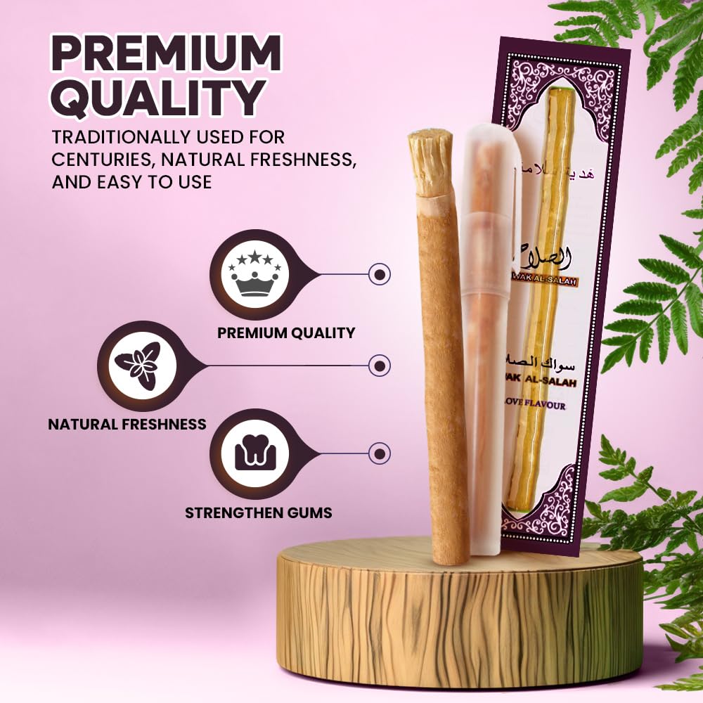 Ten-pack Miswak and holder arrangement
