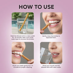 Miswak holder included in the set