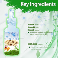 Vitamin A, C, and D details for immune support