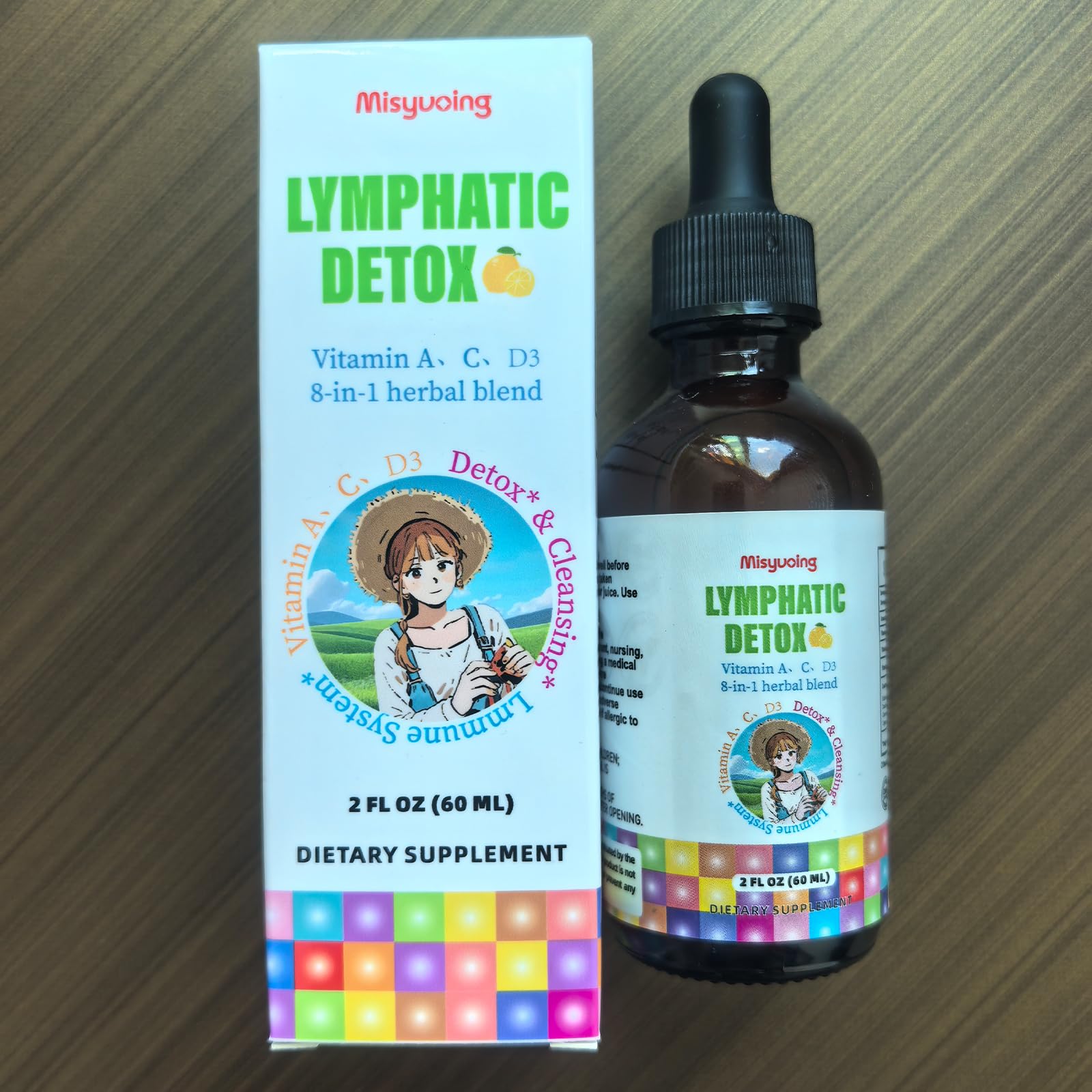 Delicious-tasting drops designed for easy daily supplementation