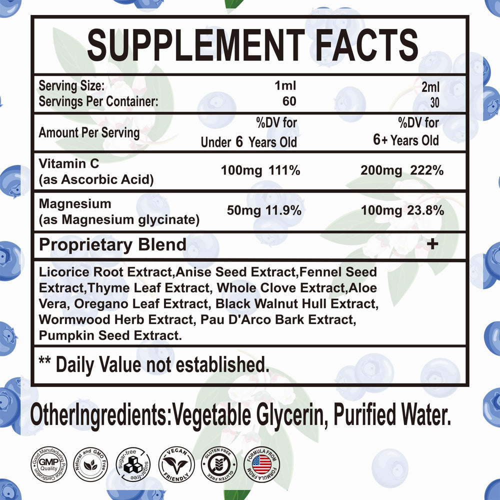 Packaging featuring Sugar-Free and Blueberry flavor