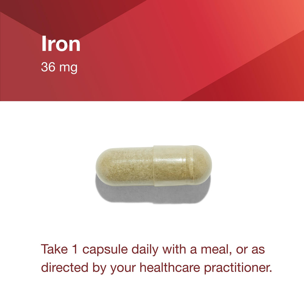 Illustration of iron supporting mitochondria energy