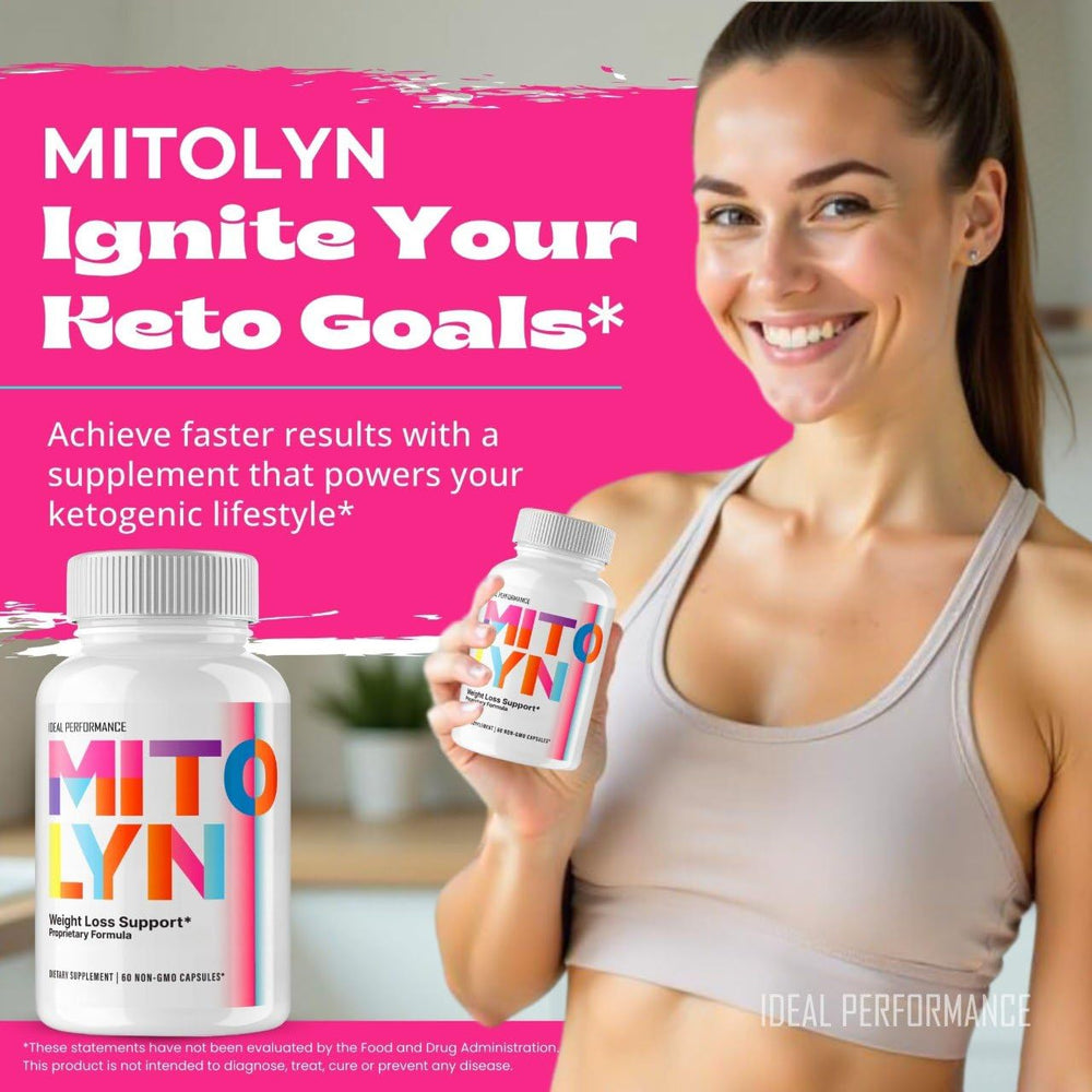 Mitolyn all natural keto pills bottle
