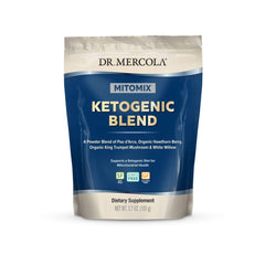 MITOMIX Ketogenic Blend bottle featuring Pau d’Arco and Organic King Trumpet Mushroom, 30 servings