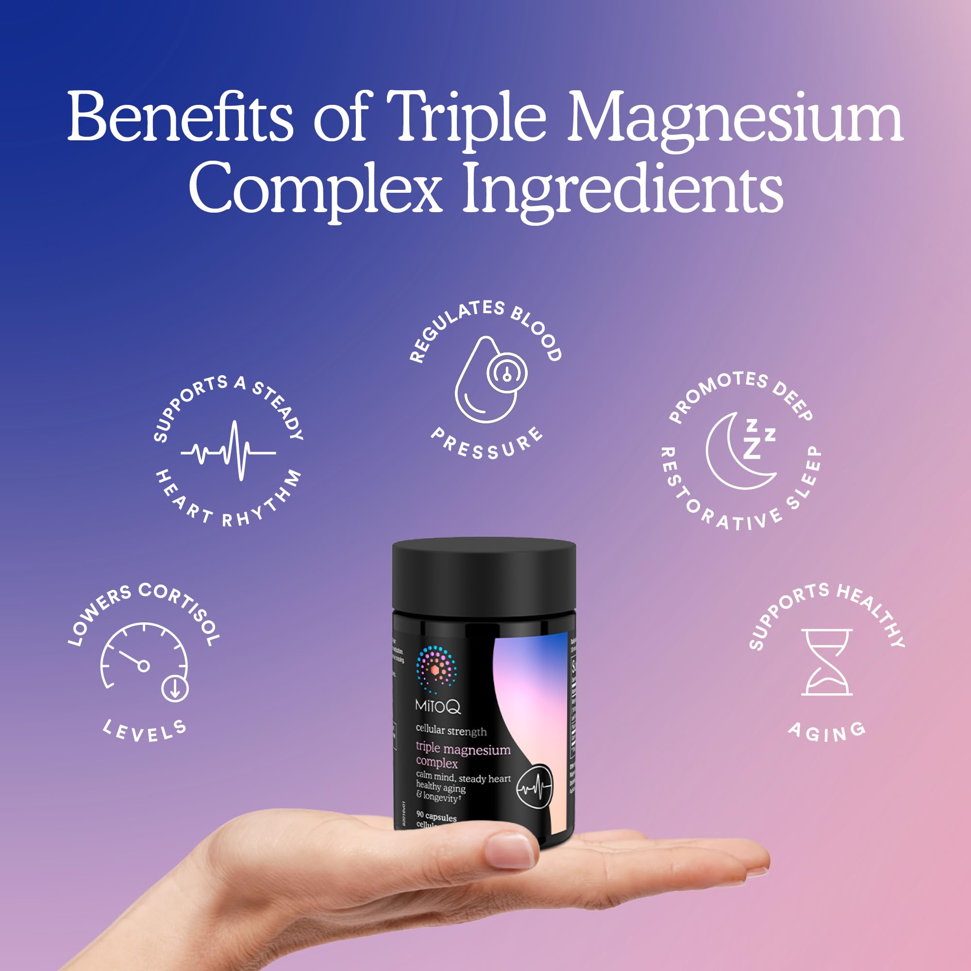 90-count bottle with label highlighting high absorption