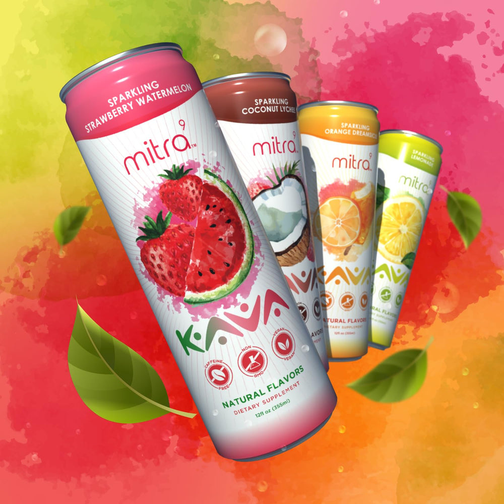 Non-alcoholic, plant-based sparkling beverage concept