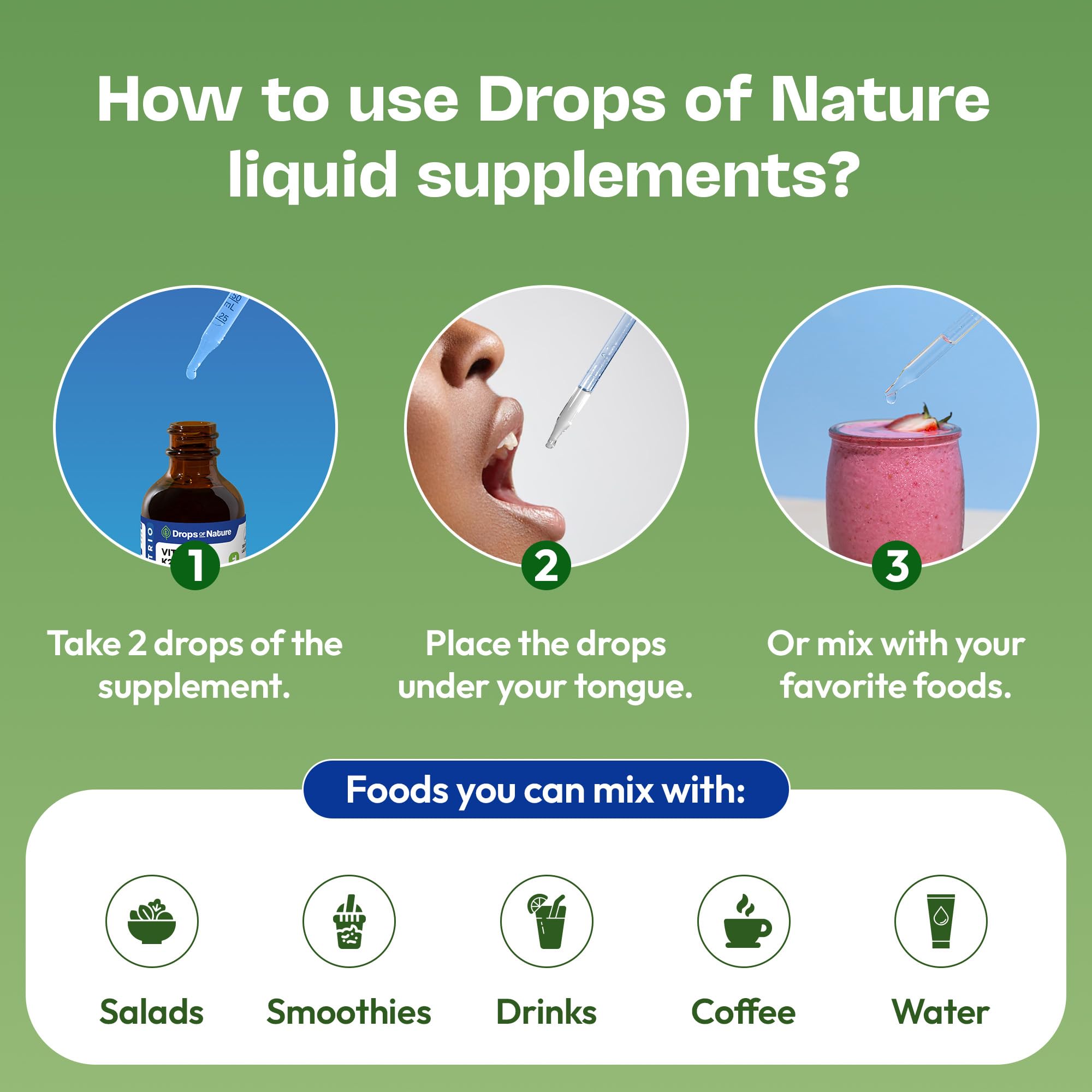 Mix berry flavored liquid supplement bottle with label close-up