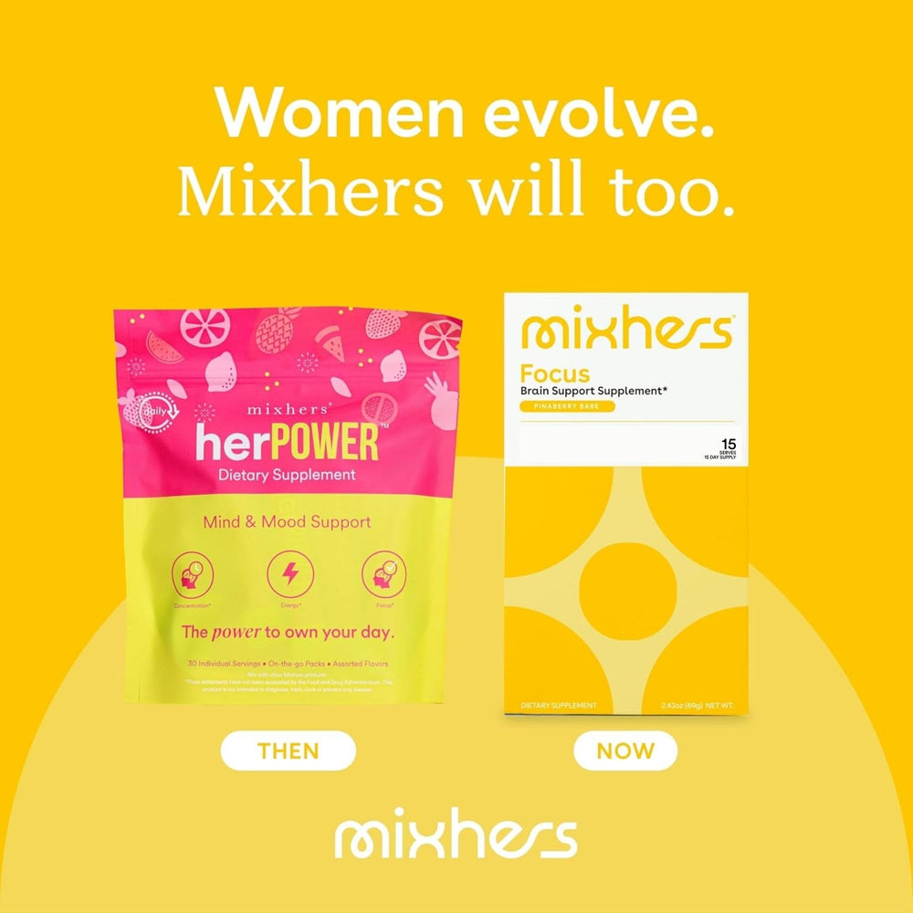 MIXHERS Focus prepared drink in a glass with a refreshed vibe.