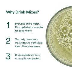 Greens ingredients including alfalfa, wheatgrass, kale and spirulina