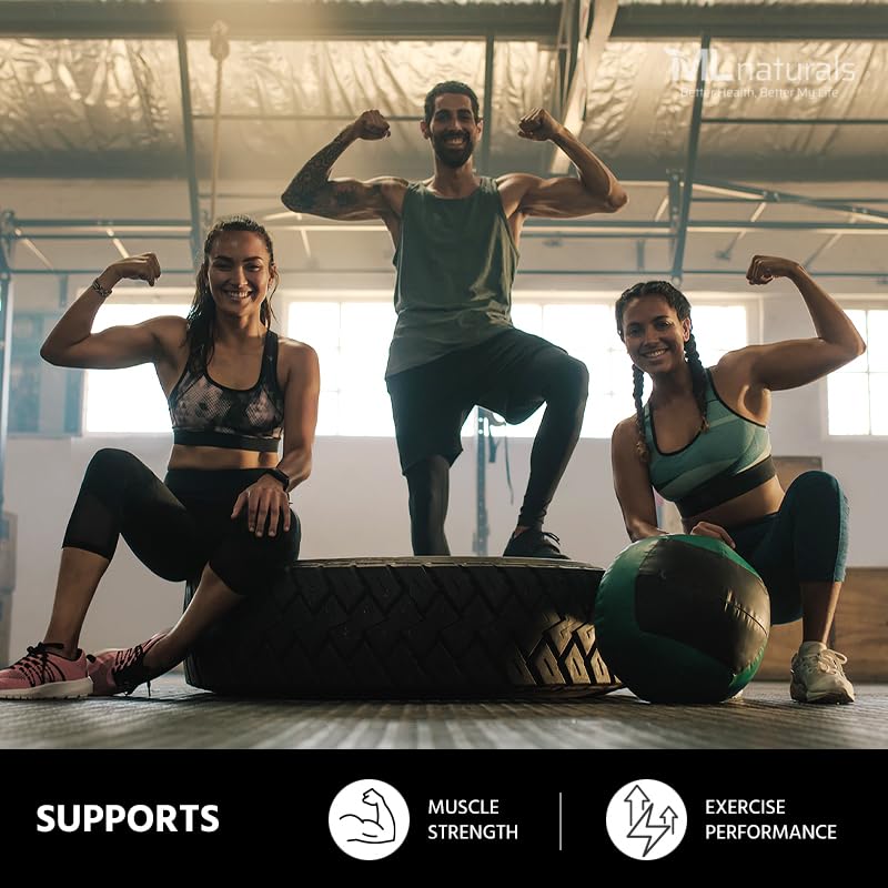 Third-party lab test report for ML Naturals Creatine Monohydrate