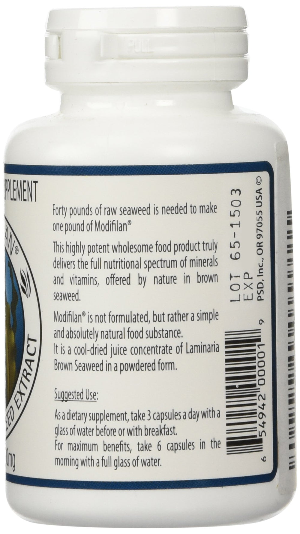 MODIFILAN 90 Capsules bottle